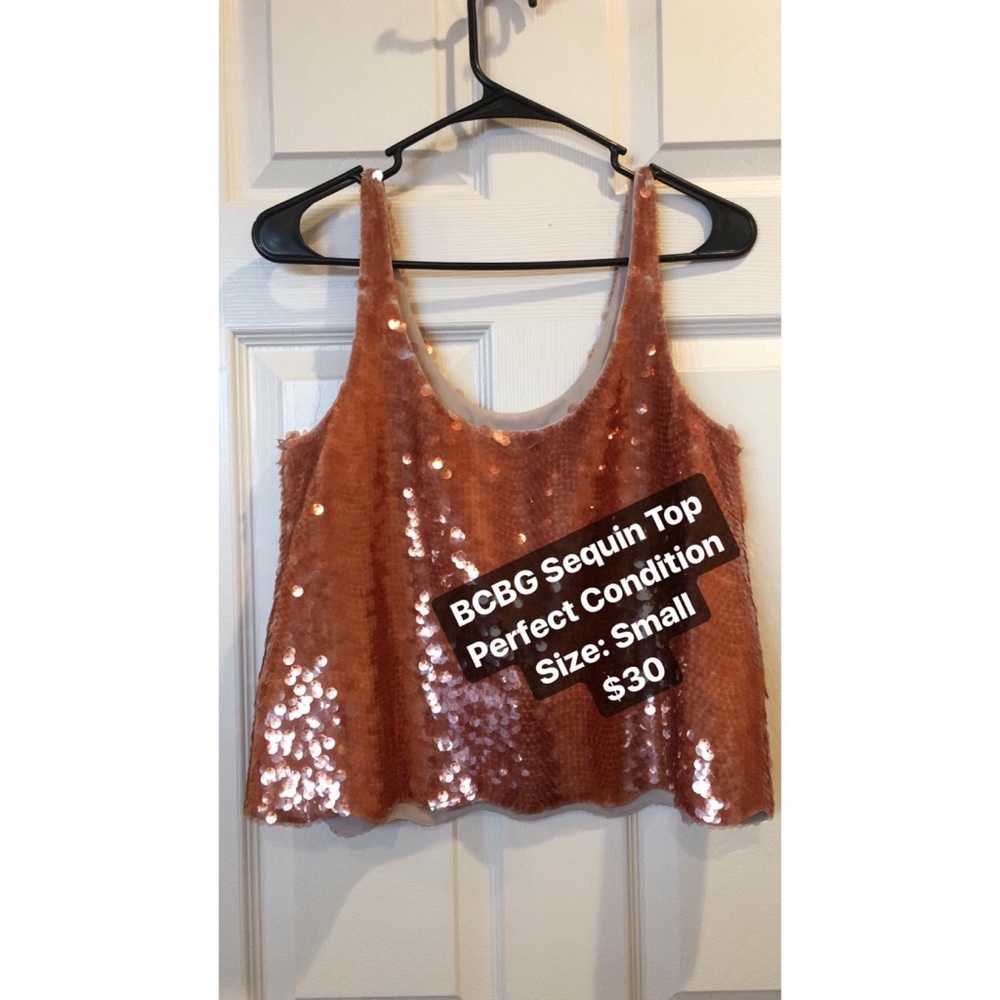 BCBG Sequin Tank